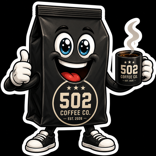 502 Coffee Co. Sticker Pack