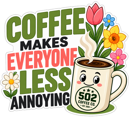 502 Coffee Co. Sticker Pack